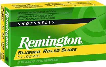 Picture of Remington SP20RS Slugger Rifled Slugs 20 GA, 2-3/4 in, 5/8oz, 1580 fps, 5 Rnd per Box