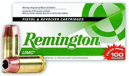 Picture of Remington L40SW2B UMC Value Pack Pistol Ammo 40 S&W, JHP, 180 Gr, 1015 fps, 100 Rnd, Boxed