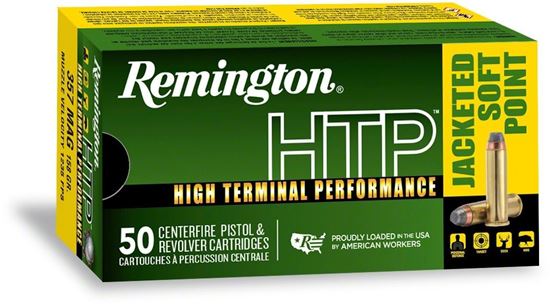 Picture of Remington RTP44MG2 HTP Pistol Ammo 44 MAG, SP, 240 Gr, 1180 fps, 50 Rnd, Boxed