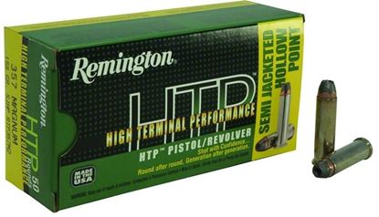 Picture of Remington RTP357M2 HTP Pistol Ammo 357 MAG, SJHP, 158 Gr, 1235 fps, 50 Rnd, Boxed
