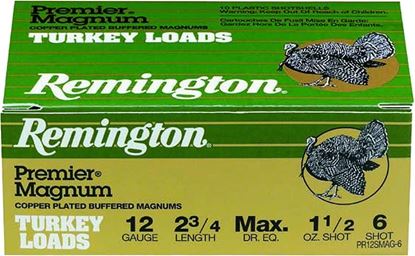 Picture of Remington P10HM4 Premier Magnum Shotshell 10 GA, 3-1/2 in, No. 4, 2-1/4oz, 4-1/2 Dr, 1210 fps, 10 Rnd per Box