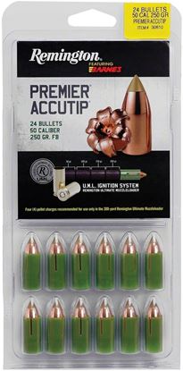 Picture of Remington 30610 MLZ Primer Accutip Bullets 50 Cal Sabot w/250 gr Priemer Accutip Muzzle Loader Bullets 24P/BX