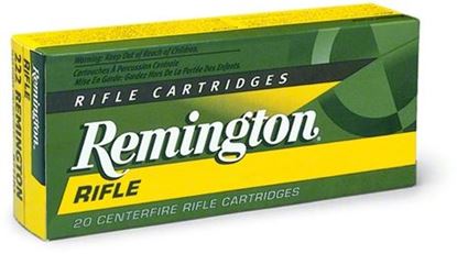 Picture of Remington R243W1 Standard Rifle Ammo 243 WIN, PSP, 80 Grains, 3350 fps, 20, Boxed