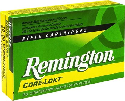 Picture of Remington R32WS2 Core-Lokt Rifle Ammo 32 WIN Special, SP, 170 Grains, 2250 fps, 20, Boxed