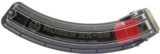 Picture of Ruger 90591 BX-25 10/22 Magazine 22 LR 25 rd Clear Side