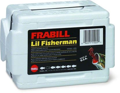 Picture of Frabill 1025 Lil Fisherman Worm Box Flip-Top W/Bedding