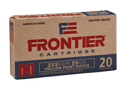 Picture of Frontier FR140 Rifle Ammo 223 Rem 55 Gr Hollow Point Match