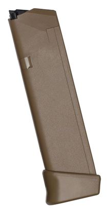 Picture of Glock 47488 Extra Magazine G17 9MM 19 rd Coyote Fits G19X