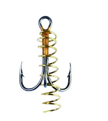 Picture of Eagle Claw Softbait Treble Hook with Spring