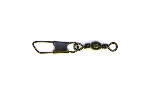 Picture of Eagle Claw Barrel Swivels With Safety Snaps