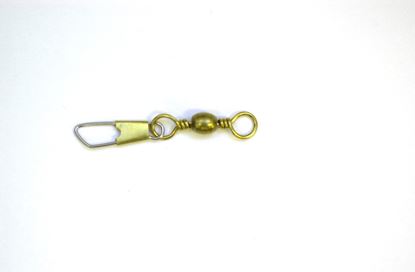 Picture of Eagle Claw Barrel Swivels With Safety Snaps