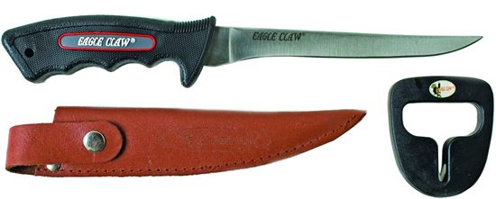 Picture of Eagle Claw Soft Handle Fillet Knife With Sheath