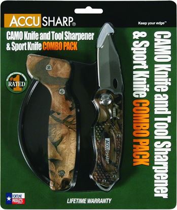Picture of AccuSharp Camo Knife/Tool Sharpener & Sport Knife