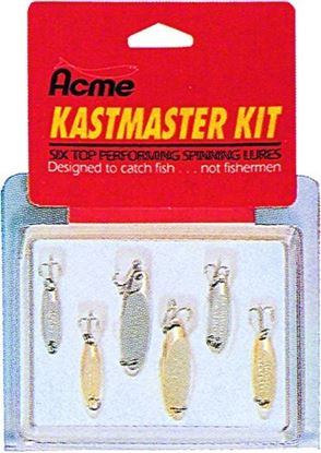 Picture of Acme Kastmaster Chrome & Gold Kit