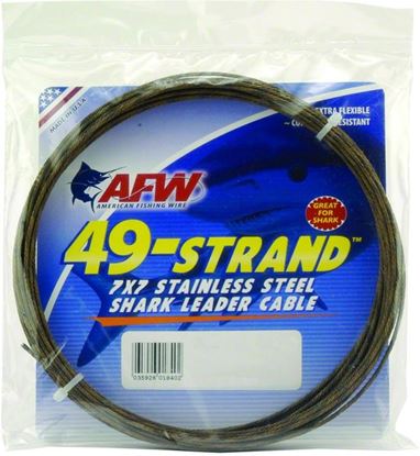 Picture of AFW 49 Strand Stainless Shark Leader Cable