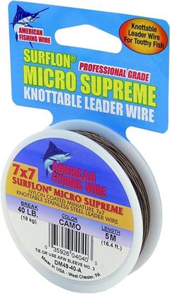 Picture of AFW Surflon MicroSupreme Nylon Coated Stainless Leader Wire