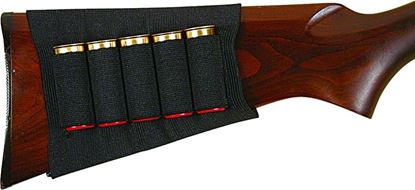 Picture of Allen 205 Basic Buttstock Shotgun Shell Holder, 5 Loops, Black