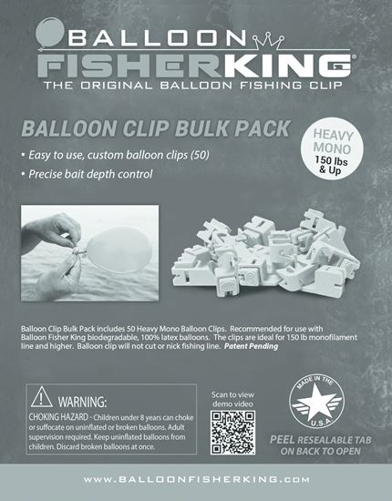 Picture of Balloon Fisher King Balloon Clip