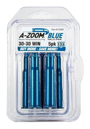 Picture of A-Zoom 12329 30-30 Win Snap Cap, Blue, 5Pk