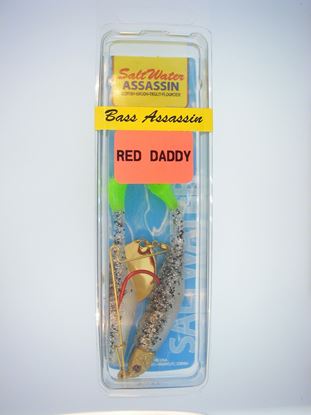 Picture of Bass Assassin Red Daddy Jig Spinner