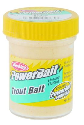 Picture of Berkley BTBY2 PowerBait Trout Bait Yellow 1.75oz Jar (112131)