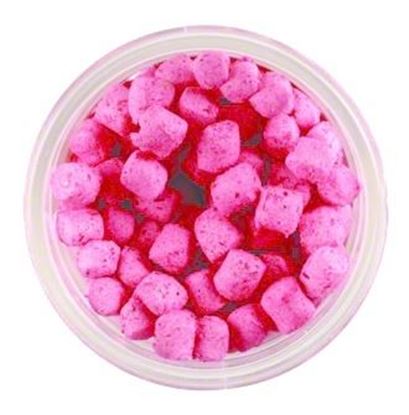 Picture of Berkley CNGP PowerBait Chroma-Glow Crappie Nibbles Glow Pink 1.1oz Jar