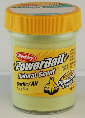 Picture of Berkley BTGMG2 PowerBait Natural Scent Trout Bait Garlic 1.75oz Jar (039235)