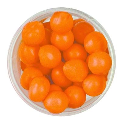 Picture of Berkley FEGFO PowerBait Power Eggs Floating Magnum-Garlic Fluo Orange 1oz Jar