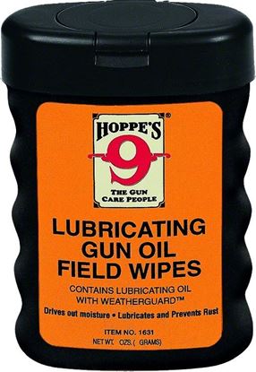 Picture of Hoppes Lubricating Gun Oil Field Wipes