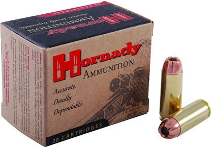 Picture of Hornady 9245 Custom Pistol Ammo 50 AE, HP-XTP, 300 Gr, 1475 fps, 20 Rnd, Boxed
