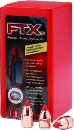Picture of Hornady 4305 FTX Flex Tip Rifle Bullets 44 .430 265Gr FTX 50Rnd