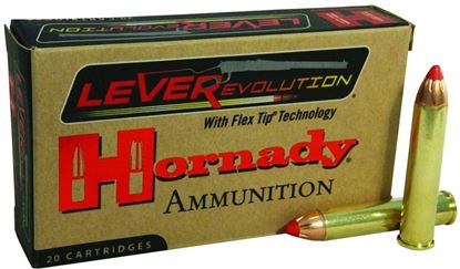 Picture of Hornady 82744 LEVERevolution Rifle Ammo 444 MARLIN, FTX, 265 Grains, 2325 fps, 20, Boxed