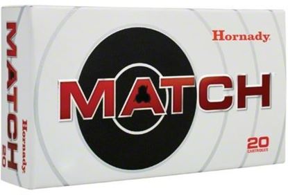 Picture of Hornady 81501 Match Rifle Ammo 6.5 Creedmoor 147 Gr, Eld Match, 20 Rnd