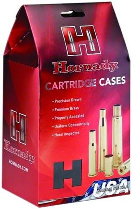 Picture of Hornady 8661 Unprimed Rifle Cartridge Case 308 WIN MATCH, 50 Pack