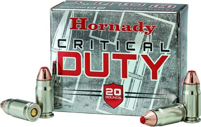 Picture of Hornady 91296 Critical Duty Pistol Ammo 357 SIG, FlexLock, 135 Gr, 1225 fps, 20 Rnd, Boxed