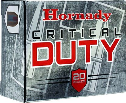 Picture of Hornady 91256 Critical Duty Pistol Ammo 10mm 175Gr 20Rnd