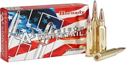 Picture of Hornady 82204 American Whitetail Rifle Ammo 300 Wsm 165 Gr Interlock, Aw