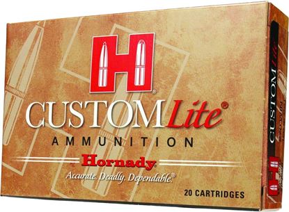 Picture of Hornady 80466 Custom Lite Rifle Ammo 243 WIN, SST, 87 Grains, 2800 fps, 20, Boxed