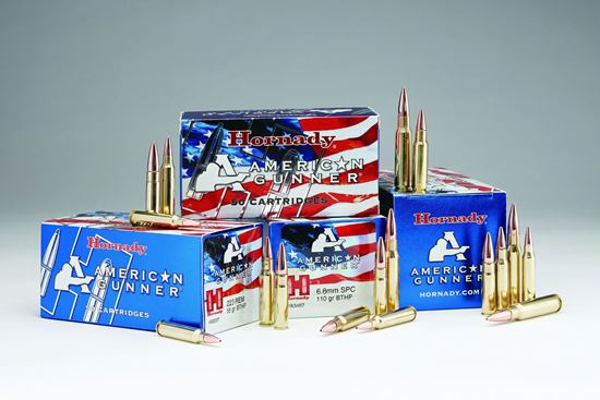 Picture of Hornady 80967 American Gunner Rifle Ammo 308 Win 155Gr BTHP AG 50Rnds