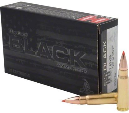 Picture of Hornady 80784 BLACK Rifle Ammo 7.62X39 123 Gr SST, 20 Rnd