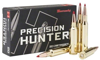 Picture of Hornady 81587 Precision Hunter Rifle Ammo 280 REM 150 Gr ELD-X 20Rnd