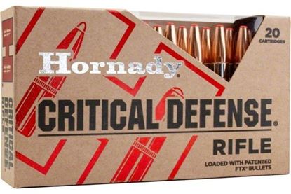 Picture of Hornady 80270 Critical Defense Rifle Ammo 223 Rem 55 Gr Ftx, Cd