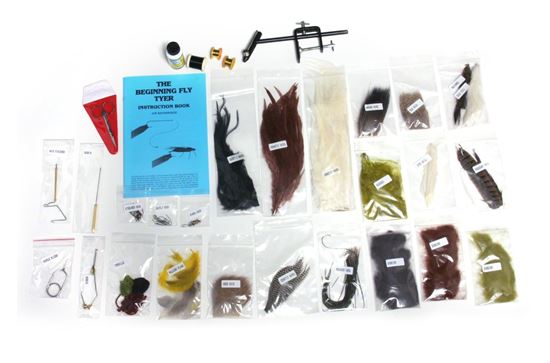 Picture of Jackson Cardinal Standard Fly Tying Kit