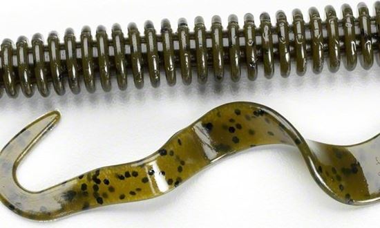 Picture of Lake Fork 1178-609 Worm, 10", Green