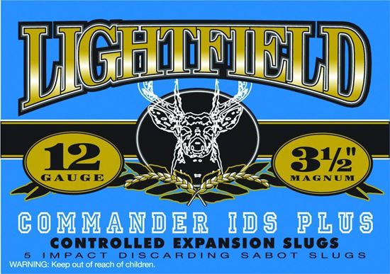 Picture of Lightfield LFCP31/2-12 Commander IDS Plus Controlled EXPansion Sabot Slugs 12 GA, 3-1/2 in, 1-3/8oz, Max Dr, 1890 fps