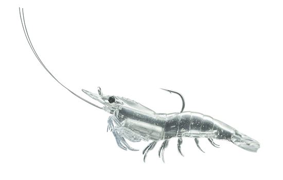 Picture of LiveTarget Rigged Shrimp Soft Bait W/Rattle