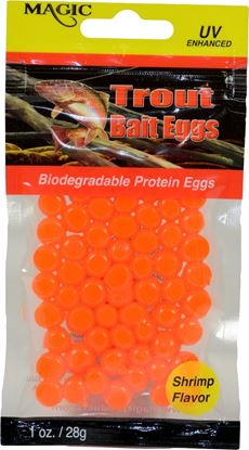 Picture of Magic 3142 Trout Bait Eggs Orange/Shrimp 1 oz Bag