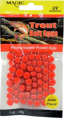 Picture of Magic 3144 Trout Bait Eggs Deep Red/Anise 1 oz Bag