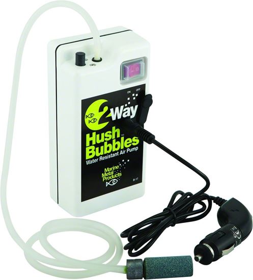 Picture of Marine Metal B-17 2-Way Hush Bubbles 2 D-cell/12 Volt DC Aeration System