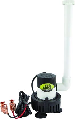 Picture of Marine Metal FS-4 Fish Saver Livewell Aerator 12V DC up tp 30 Gal, suction cups